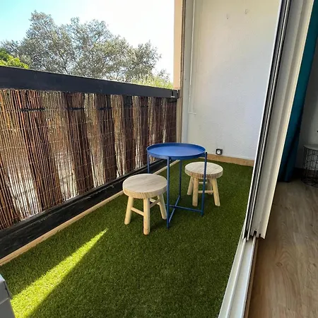 Lägenhet Charmant Studio Cabine *